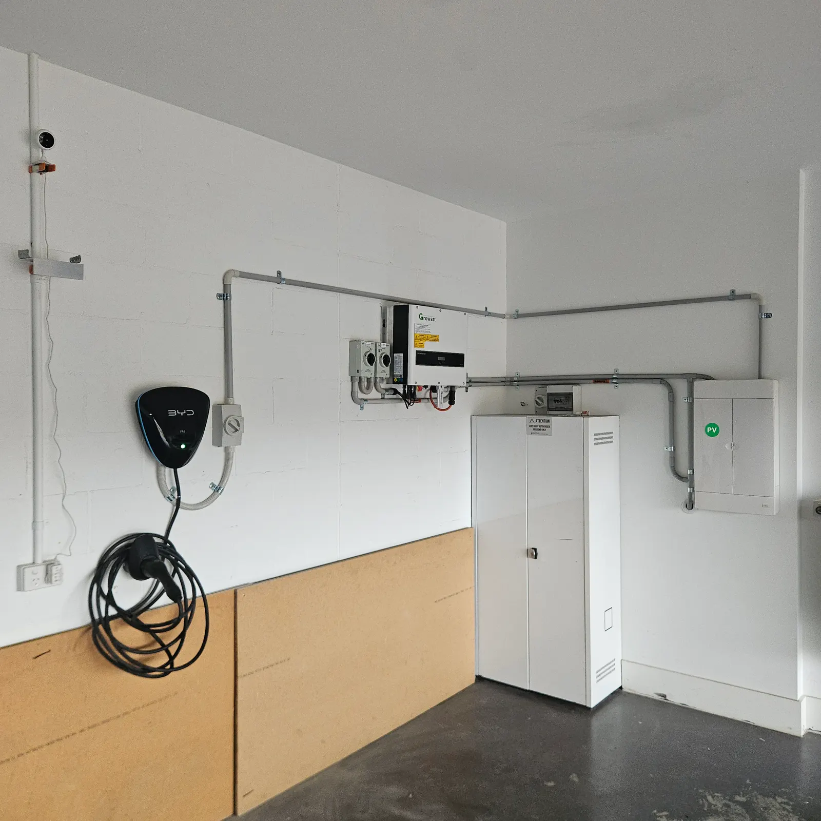 BYD Charger: ev charger installations by AZ Electrical, Melbourne