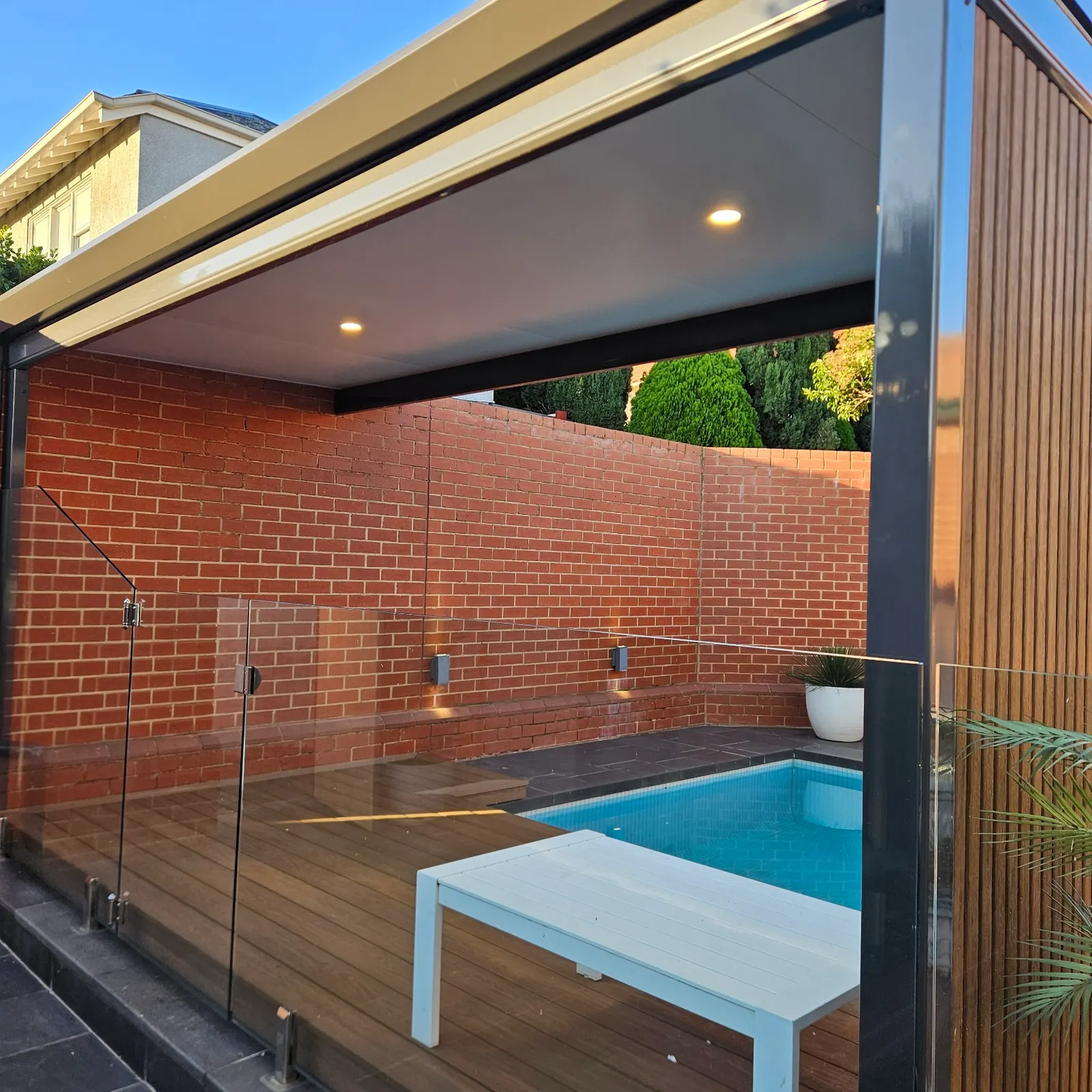 Pool lighting: power and lighting by AZ Electrical, Melbourne